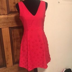 NEW Fuschia Linen Dress